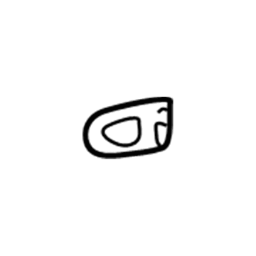 GM 88971436 Seal, Front Side Door Outside Handle