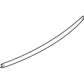 BMW 51-12-8-195-317 Protect.Rubber Strip, Centre Rear Bumper