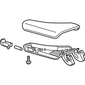 GM 23409191 Armrest Assembly