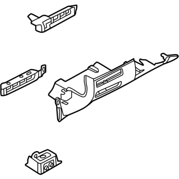 Nissan 68106-6RR0A Panel-Instrument Lower, Driver