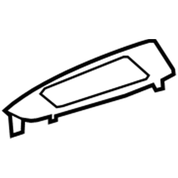 Lexus 74232-50111-B0 Panel, Front Armrest Base, Upper LH