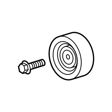 GM 12611935 Serpentine Idler Pulley