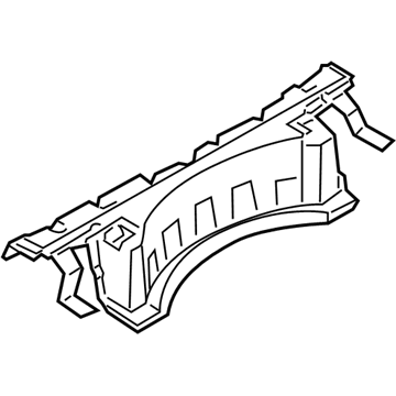Infiniti 84909-1BA0A FINISHER Assembly-Luggage Floor, Center Front