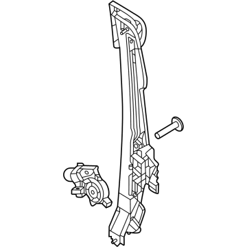 Ford PL3Z-1627008-A REGULATOR - WINDOW - LESS MOTO