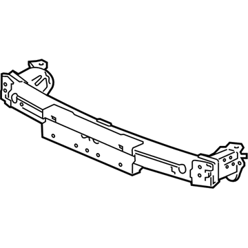 Honda 71130-TP6-A00ZZ Beam, FR. Bumper