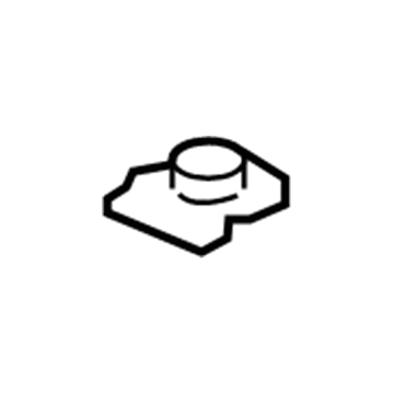 Acura 33104-ST7-000 Nut, Special