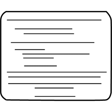 Nissan 990A2-ZX00B Label-Parts Content