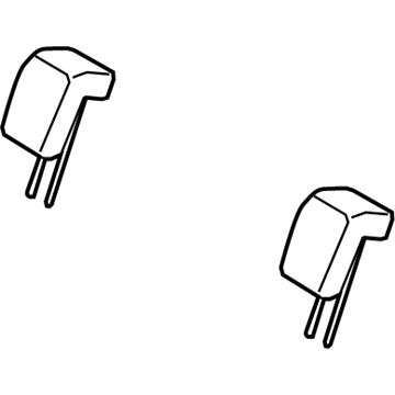 Lexus 71970-48130-A2 HEADREST Assembly, NO.2