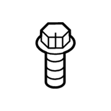 BMW 34-11-6-778-234 Torx-Bolt With Washer