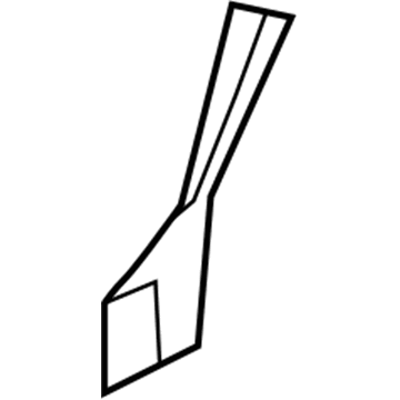 Mopar 5160004AA Panel-Quarter Inner Lower Front