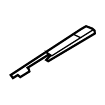 Hyundai 81647-3E001 Guide Assembly-Sunroof Rear, LH