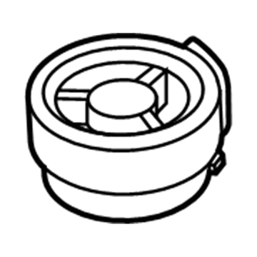 Honda 39120-TL0-G51 Speaker Assembly, Tweeter (Foster)