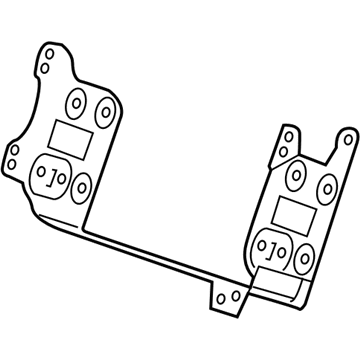 Honda 77255-SZT-G00 Bracket, Audio