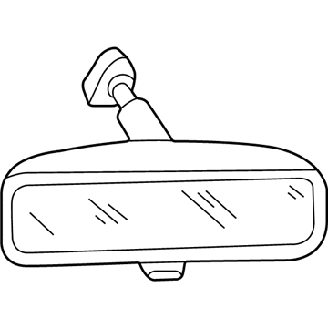 Ford 6U5Z-17700-BA Mirror Inside