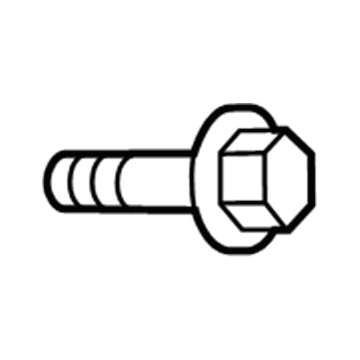 Acura 90118-T2A-A10 Bolt, Flange (12X51)