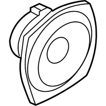 BMW 65-13-9-181-819 Woofer