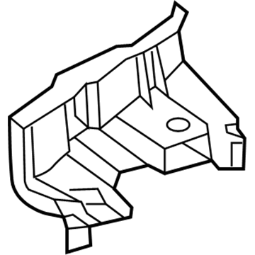 BMW 63-11-7-394-013 Bracket, Left