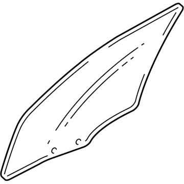 GM 15211479 Door Glass