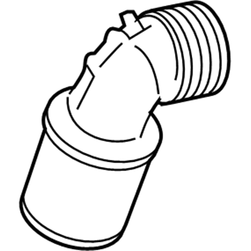 Mopar 53032650AA Clean Air Duct Upper
