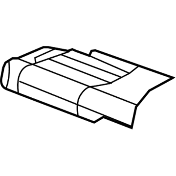 Mopar 6CF96VT9AB Rear Seat Cushion Cover
