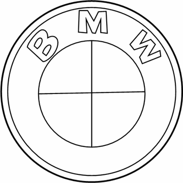 BMW 51-14-8-123-297 Emblem