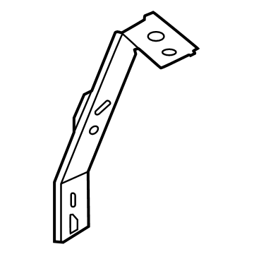 Infiniti 62215-5NA0A Bracket-Front Bumper Stay, LH