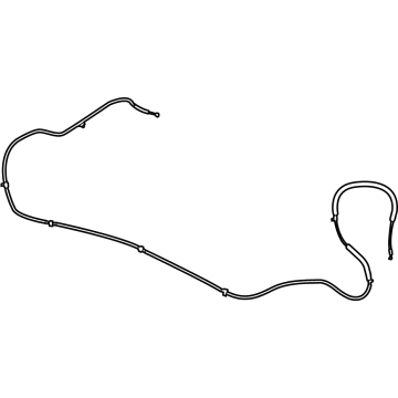 Nissan 78822-3LM0C Cable Assy-Fuel Opener