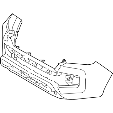 Toyota 52119-04220 Bumper Cover
