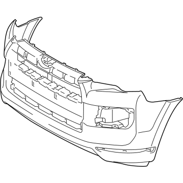 Toyota 52119-35919 Bumper Cover