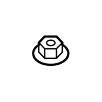 BMW 07-14-3-413-174 Flange Nut