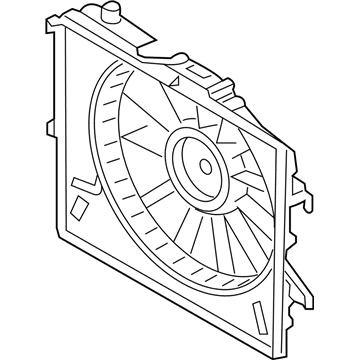 Hyundai 25350-1W052 SHROUD-Radiator