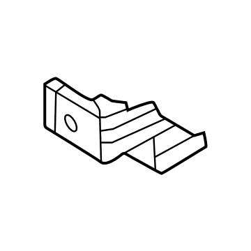 Hyundai 86634-N9000 BRACKET-RR BEAM LWR MTG, LH