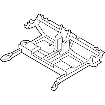 BMW 52-30-7-156-161 Mounting Frame, Rear Seat