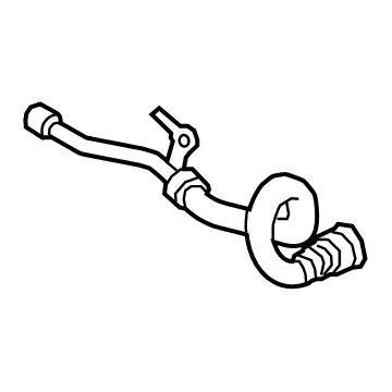 BMW 17-12-8-682-035 LINE HEATING RETURN PIPE