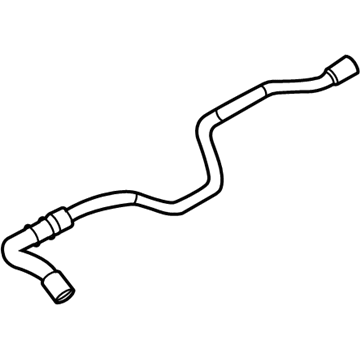 BMW 11-53-8-602-265 Coolant Line, Heat Exchanger-Pump