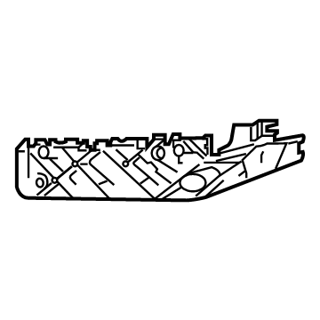 Mopar 68223469AA Bracket-FASCIA