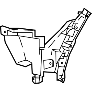 Lexus 52821-78040 Duct, Air Intake, RH