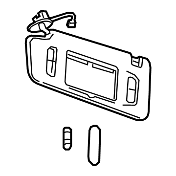 GM 42676626 Sunvisor