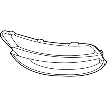 Kia 86657D9500 Cover-Rr Bumper Fog
