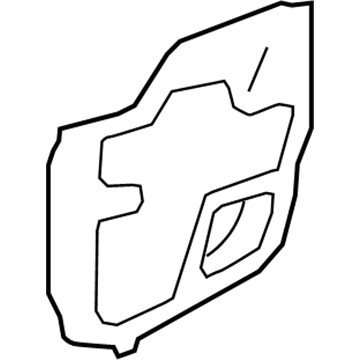 Lexus 67831-30441 Cover, Front Door Service