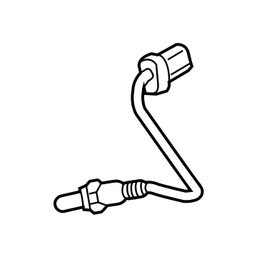 GM 12718669 SENSOR ASM-HTD OXY (POST-CATALYST BANK 1