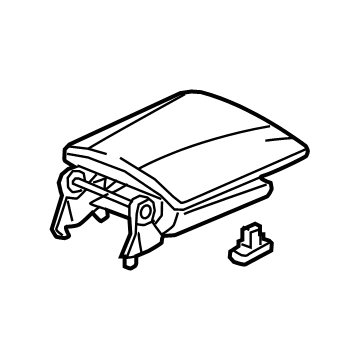 Acura 83410-TJB-A01ZA Armrest Complete (Alluring Ecru)