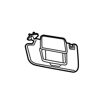 GM 84660808 Sunvisor