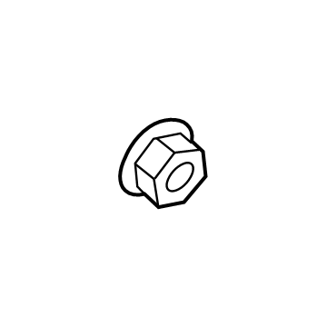 Ford -W710771-S450B Striker Nut