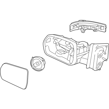 Ford JT4Z-17683-AA Mirror Outside