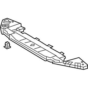 Lexus 52618-06090 ABSORBER, FR Bumper