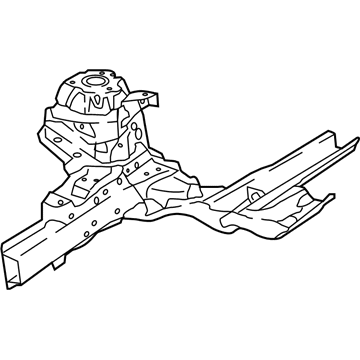 Mopar 68457076AF RAIL-FRAME FRONT