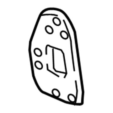 Mopar 68439290AA Radiator Support Bracket