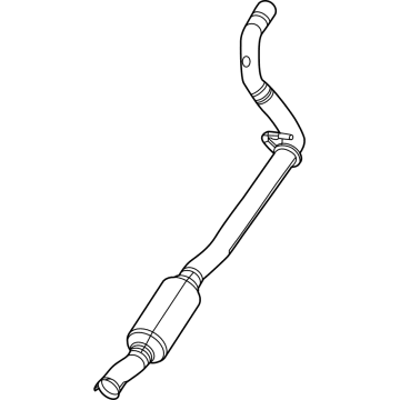 Mopar 68251970AE PIPE-EXHAUST EXTENSION