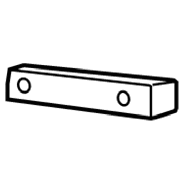 Lexus 52133-50050 Reinforcement, Front Bumper Bar, RH